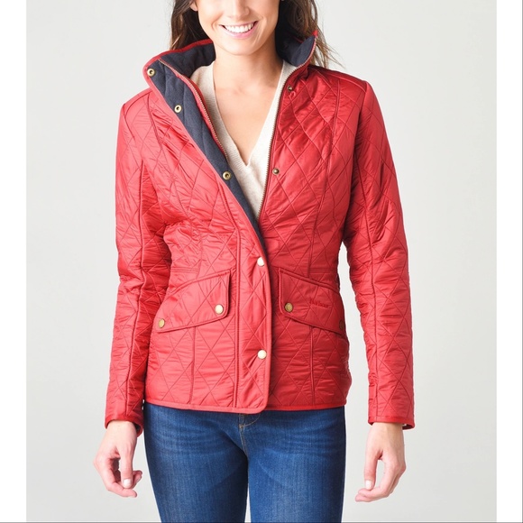 Barbour Calvary Polarquilt Fleece Lined Womens Jacket